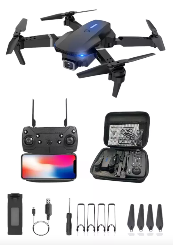 Drone Doble Camara Control Remoto