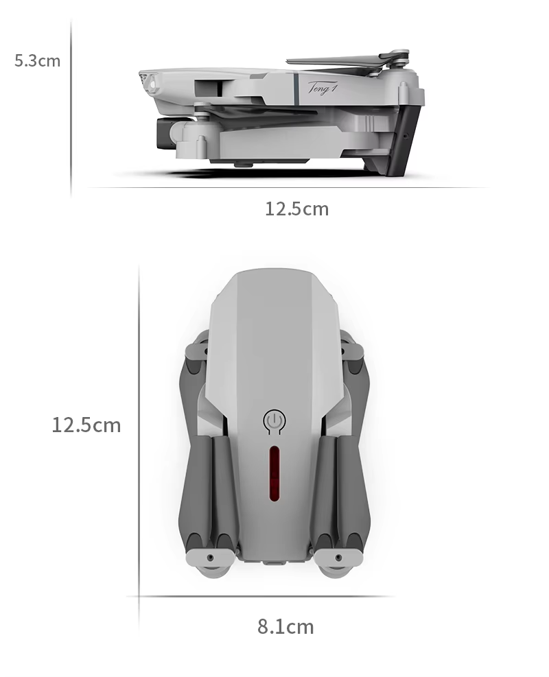 Mini Drone E88 4k Hd Camara 4 Ejes Plega