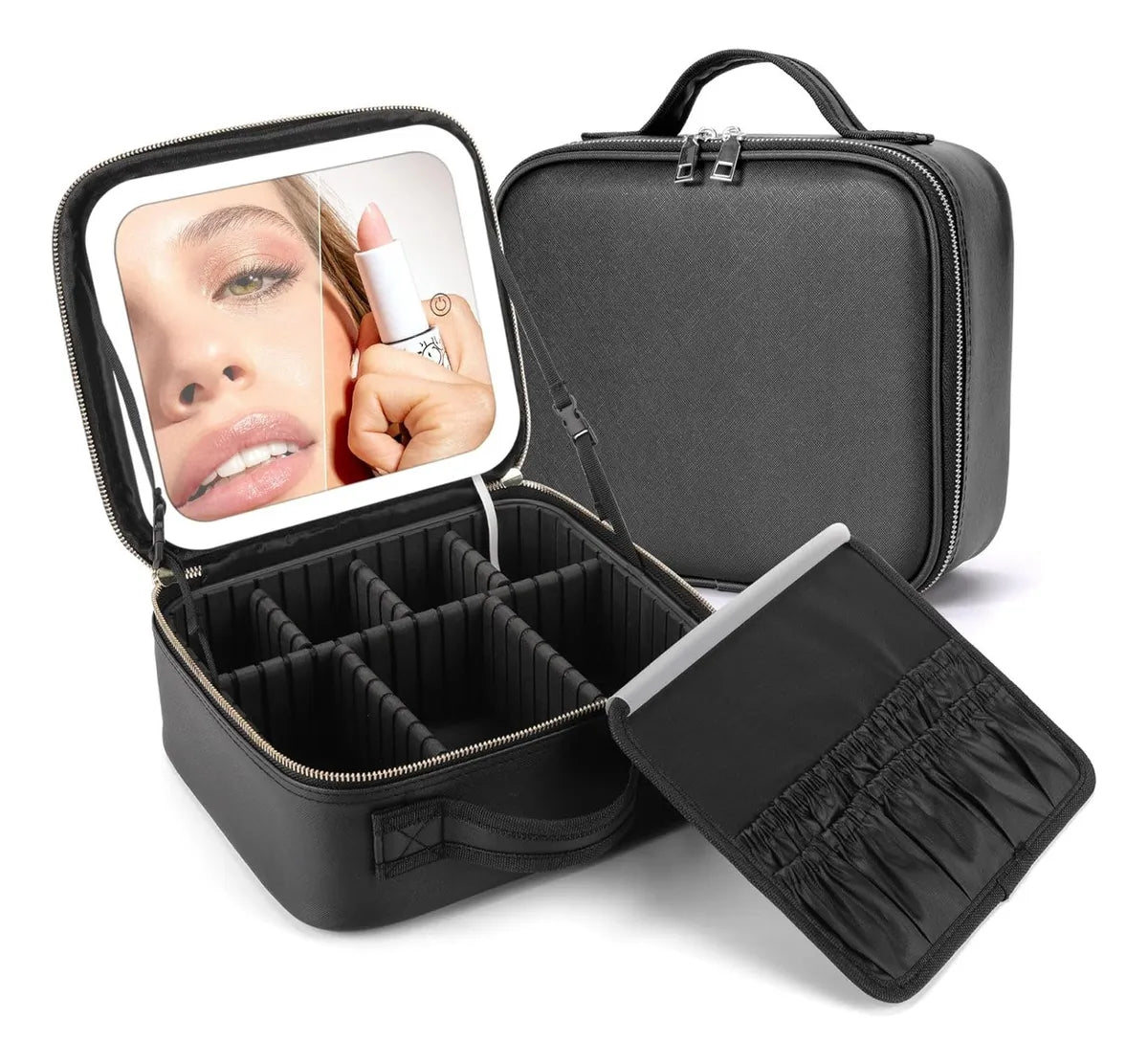 💄 Organizador de Maquillaje Premium con Espejo LED Integrado