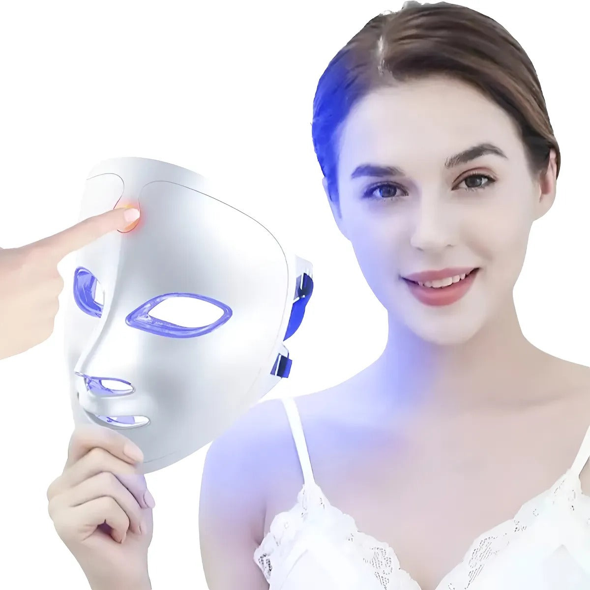 Máscara LED 7 Colores — El tratamiento facial que evita ir a la clínica estética 💡
